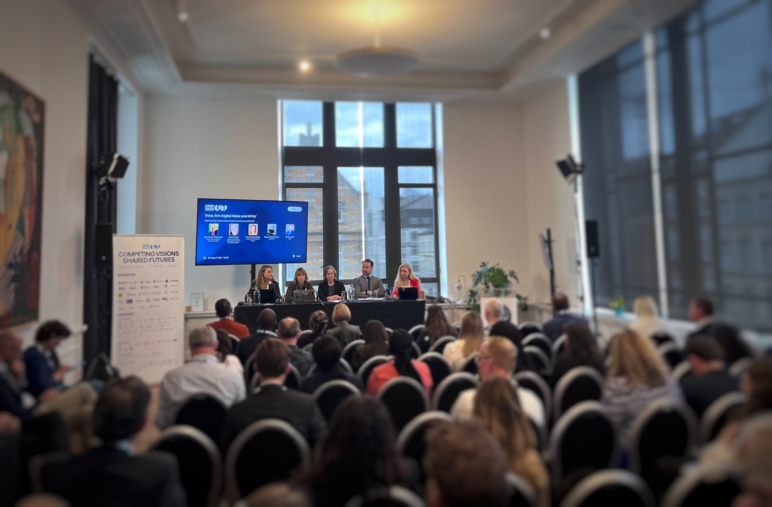 Imatge de l'acte a Brussel·les