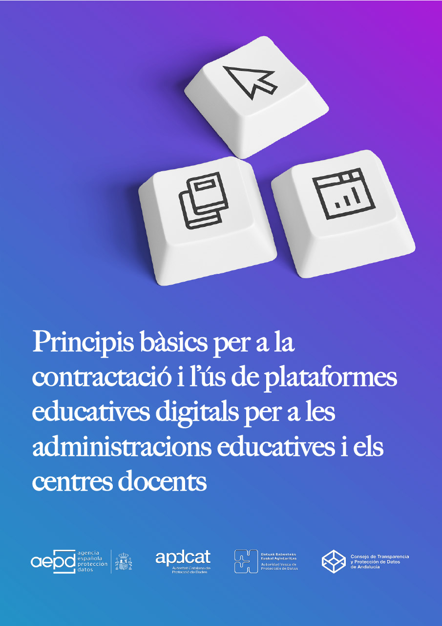 Principis per a la contractació i l’ús de plataformes educatives digitals per a les administracions educatives