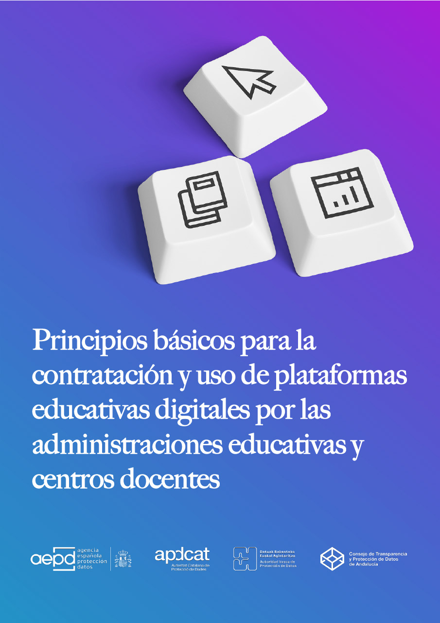 Principios para la contratación y uso de plataformas educativas digitales por las administraciones educativas 