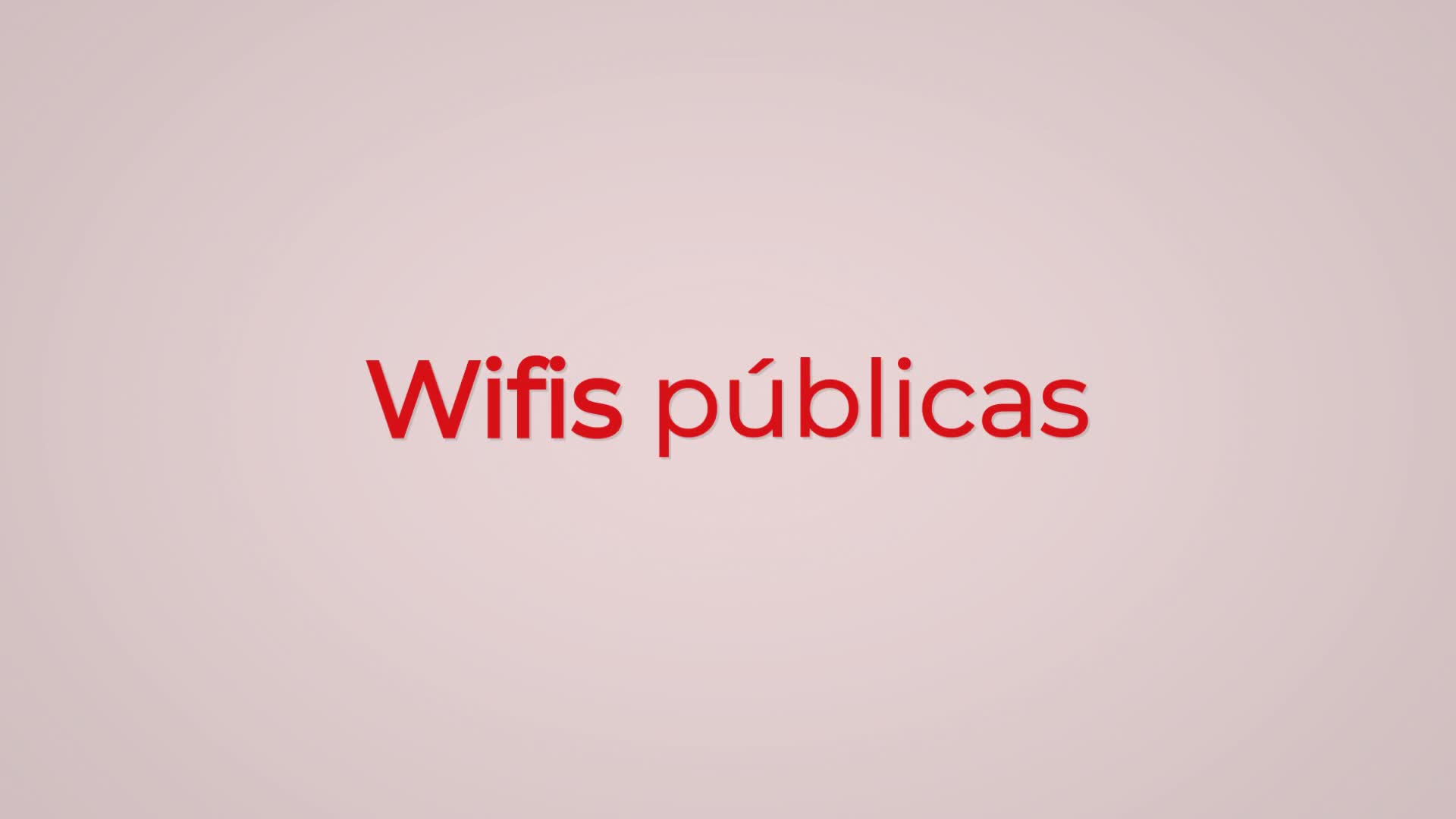 Wifi públicas